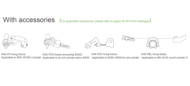 hydraulic cylinder magnetic sensor