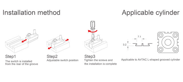 waterproof magnetic reed switch