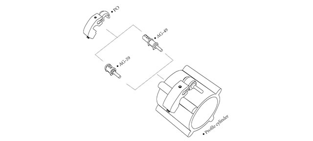 proximity sensor mounting